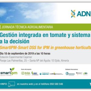 Jornada sobre gestión integrada en tomate en Las Palmerillas